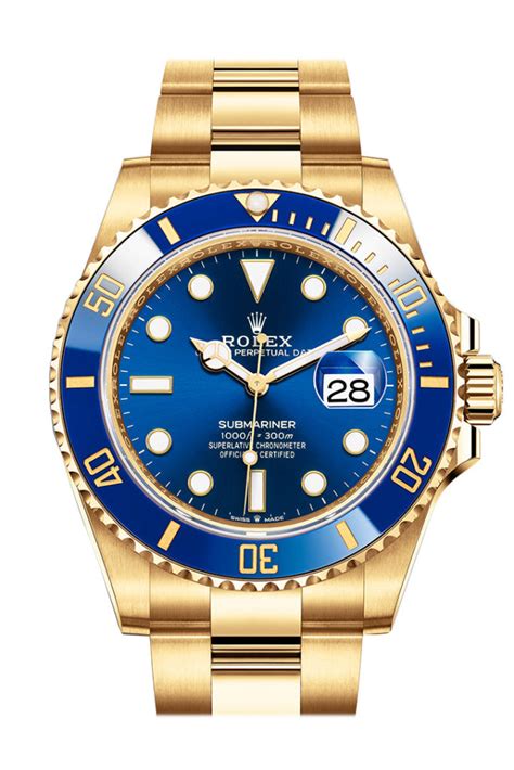 rolex gold blue|gold Rolex blue bezel.